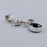 925 Sterling Silver Black Onyx Pendant