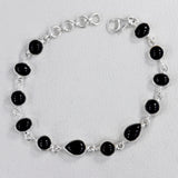 Natural Black Onyx Gemstone Bracelet at Best Price