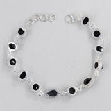 Natural Black Onyx Gemstone Bracelet at Best Price