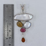 Natural Freshwater Pearl Silver Pendant