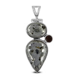 Russian Pyrite Pendant 925 Sterling Silver