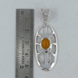 Ethiopian Opal Silver Pendant