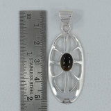 Natural Ethiopian Opal Silver Pendant