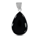 925 Silver Black Onyx Pendant