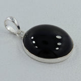 925 Silver Black Onyx Pendant