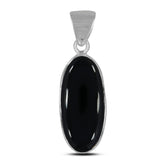 925 Silver Black Onyx Pendant