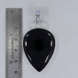 925 Sterling Silver Black Onyx Pendant