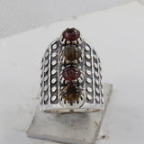 925 Silver Tourmaline Ring