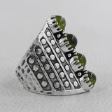 925 Silver Tourmaline Ring