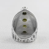 925 Silver Tourmaline Ring