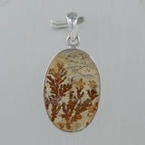 925  Sterling Silver Russian Dendritic Pendant