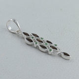 925 Sterling Silver Smoky Quartz Pendants