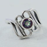 Mystic Quartz Silver Ring