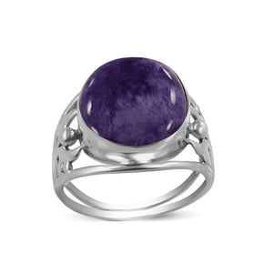 925 Sterling Silver Dendritic Opal Rings