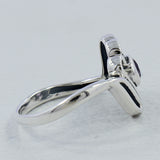 Mystic Quartz Silver Ring