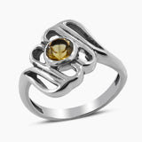 Mystic Quartz Silver Rings