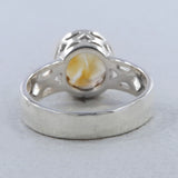 Citrine Silver Ring