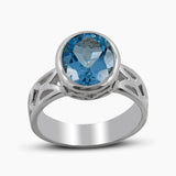 925 Sterling Silver Citrine Rings