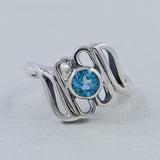 Mystic Quartz Silver Ring