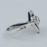 Mystic Quartz Silver Ring