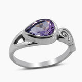 925 Sterling Silver Peridot Rings