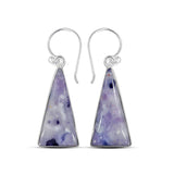 Morado Opal Silver Earrings