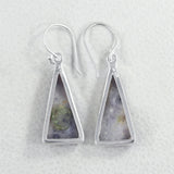 Morado Opal Silver Earrings