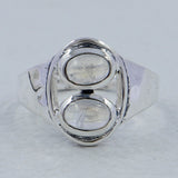 Multicolor Tourmaline Silver Ring