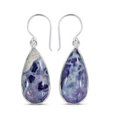 Morado Opal Silver Earrings