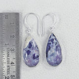 Morado Opal Silver Earrings