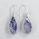 Morado Opal Silver Earrings