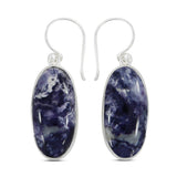 Morado Opal Silver Earrings