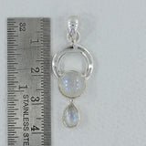 925 Sterling Silver Larimar Pendants