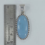 925 Sterling Silver Larimar Pendant