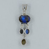 Singing Quartz 925 Sterling Silver Pendant