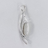 Rainbow Moonstone 925 Silver Pendant