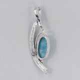 Rainbow Moonstone 925 Silver Pendant