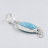 Rainbow Moonstone 925 Silver Pendant