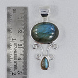 Labradorite 925 Silver Pendant