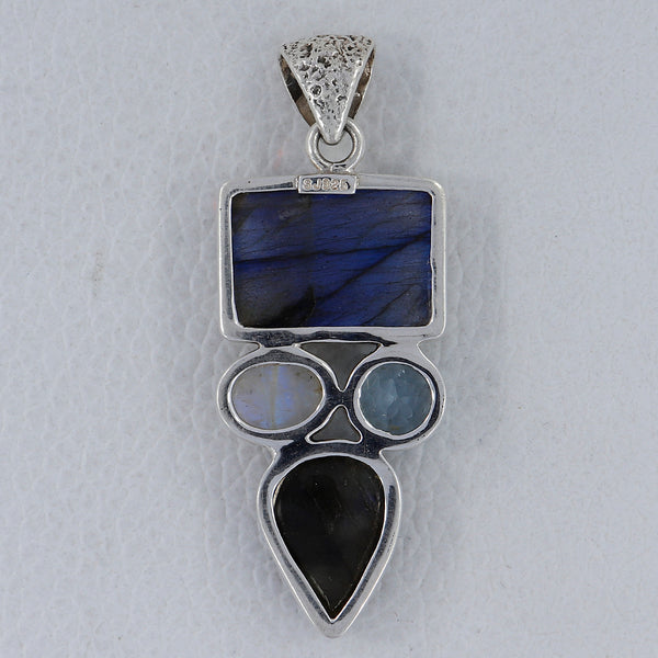 925 Sterling Silver Labradorite Pendants