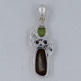 925 Sterling Silver Ammolite Pendant