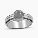 Genuine Larimar Silver Rings