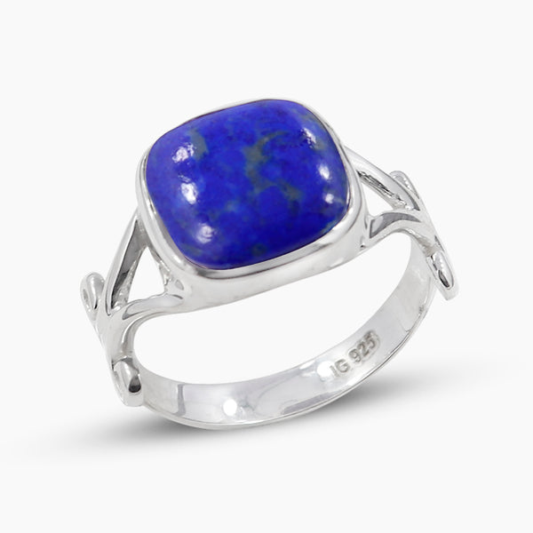 Lapis Lazuli Silver Rings