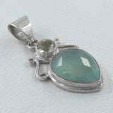 Larimar 925 Silver Pendant