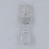 Rainbow Moonstone 925 Sterling Silver Pendant