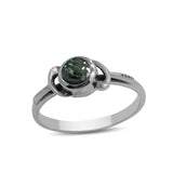 Peridot Silver Ring