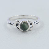 Peridot Silver Ring