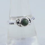 Peridot Silver Ring