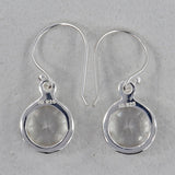 Crystal Earrings Silver