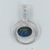 Labradorite 925 Sterling Silver Pendant